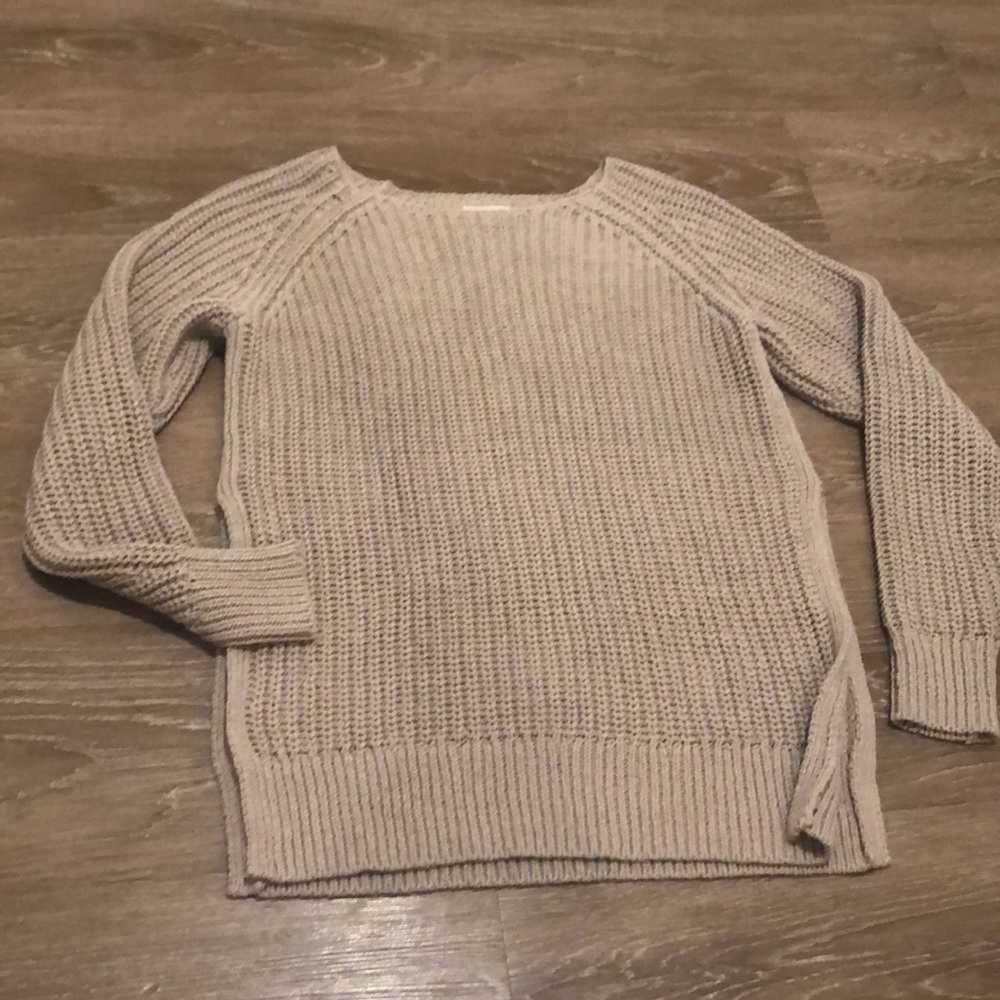 Wilfred knit side slit sweater size M